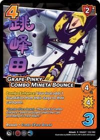 Grape-Pinky Combo Mineta Bounce - UniVersus: My Hero Academia: Girl Power - UniVersus card