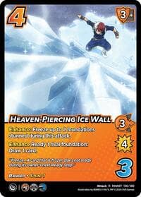 Heaven-Piercing Ice Wall - UniVersus: My Hero Academia: Girl Power - UniVersus card