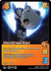 High Octane Rush - UniVersus: My Hero Academia: Girl Power - UniVersus card