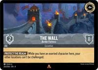 The Wall - Border Fortress - Ursula's Return - Disney Lorcana card