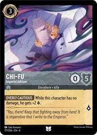 Chi-Fu - Imperial Advisor - Ursula's Return - Disney Lorcana card