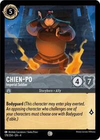 Chien-Po - Imperial Soldier - Ursula's Return - Disney Lorcana card
