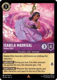 Isabela Madrigal - Golden Child - Ursula's Return - Disney Lorcana card