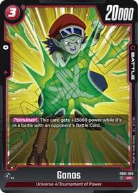 Ganos - Blazing Aura - Dragon Ball Super: Fusion World card
