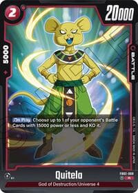 Quitela - Blazing Aura - Dragon Ball Super: Fusion World card