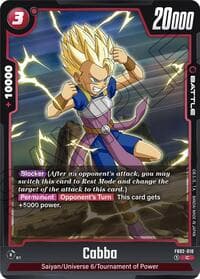 Cabba - Blazing Aura - Dragon Ball Super: Fusion World card