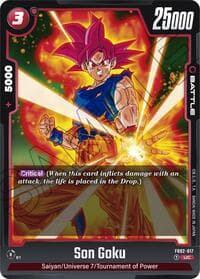 Son Goku - FB02-017 - Blazing Aura - Dragon Ball Super: Fusion World card
