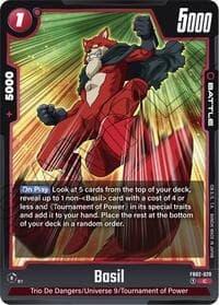 Basil - Blazing Aura - Dragon Ball Super: Fusion World card
