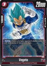 Vegeta - FB02-024 - Blazing Aura - Dragon Ball Super: Fusion World card