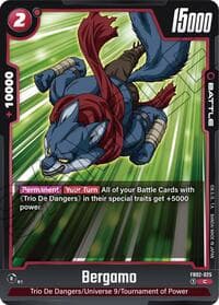 Bergamo - Blazing Aura - Dragon Ball Super: Fusion World card