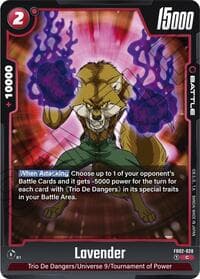 Lavender - Blazing Aura - Dragon Ball Super: Fusion World card