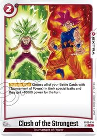 Clash of the Strongest - Blazing Aura - Dragon Ball Super: Fusion World card
