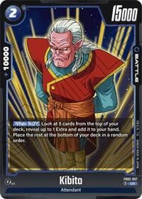 Kibito - Blazing Aura - Dragon Ball Super: Fusion World card
