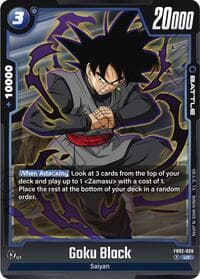 Goku Black - FB02-039 - Blazing Aura - Dragon Ball Super: Fusion World card