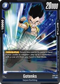 Gotenks - FB02-041 - Blazing Aura - Dragon Ball Super: Fusion World card