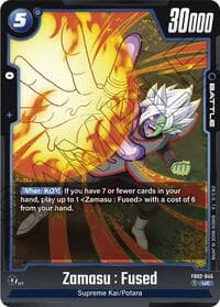 Zamasu : Fused - FB02-045 - Blazing Aura - Dragon Ball Super: Fusion World card