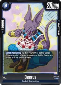 Beerus - FB02-055 - Blazing Aura - Dragon Ball Super: Fusion World card