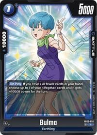 Bulma - FB02-056 - Blazing Aura - Dragon Ball Super: Fusion World card