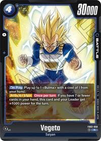 Vegeta - FB02-058 - Blazing Aura - Dragon Ball Super: Fusion World card