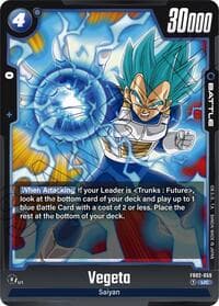 Vegeta - FB02-059 - Blazing Aura - Dragon Ball Super: Fusion World card
