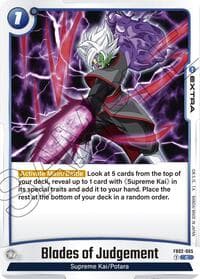 Blades of Judgement - Blazing Aura - Dragon Ball Super: Fusion World card