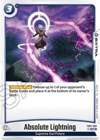 Absolute Lightning - Blazing Aura - Dragon Ball Super: Fusion World card