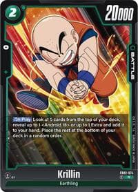 Krillin - FB02-074 - Blazing Aura - Dragon Ball Super: Fusion World card