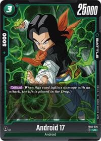 Android 17 - FB02-076 - Blazing Aura - Dragon Ball Super: Fusion World card