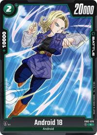 Android 18 - FB02-078 - Blazing Aura - Dragon Ball Super: Fusion World card