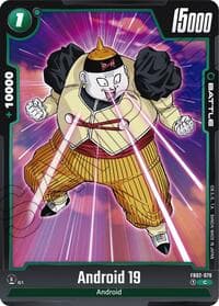 Android 19 - Blazing Aura - Dragon Ball Super: Fusion World card