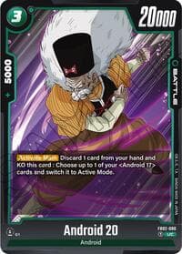 Android 20 - Blazing Aura - Dragon Ball Super: Fusion World card
