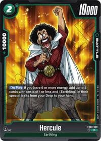 Hercule - Blazing Aura - Dragon Ball Super: Fusion World card