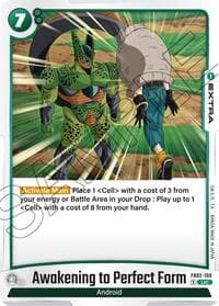 Awakening to Perfect Form - Blazing Aura - Dragon Ball Super: Fusion World card