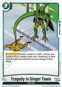 Tragedy in Ginger Town - Blazing Aura - Dragon Ball Super: Fusion World card