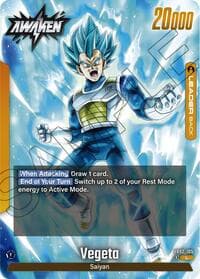 Vegeta - FB02-105 - Blazing Aura - Dragon Ball Super: Fusion World card