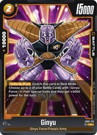 Ginyu - Blazing Aura - Dragon Ball Super: Fusion World card