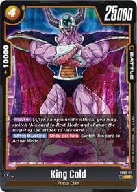 King Cold - Blazing Aura - Dragon Ball Super: Fusion World card