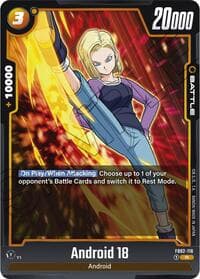 Android 18 - FB02-116 - Blazing Aura - Dragon Ball Super: Fusion World card