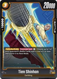 Tien Shinhan - FB02-123 - Blazing Aura - Dragon Ball Super: Fusion World card