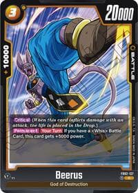 Beerus - FB02-127 - Blazing Aura - Dragon Ball Super: Fusion World card