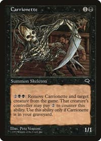 Carrionette - Tempest - Magic: The Gathering card