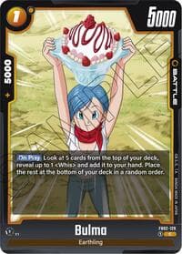 Bulma - FB02-129 - Blazing Aura - Dragon Ball Super: Fusion World card