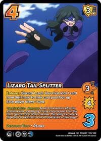 Lizard Tail Splitter - UniVersus: My Hero Academia: Girl Power - UniVersus card