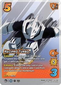 Recipro Turbo - UniVersus: My Hero Academia: Girl Power - UniVersus card