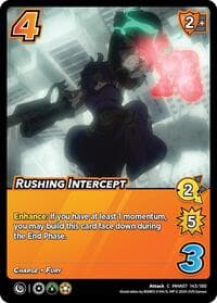 Rushing Intercept - UniVersus: My Hero Academia: Girl Power - UniVersus card
