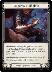 Longdraw Half-glove - Part the Mistveil - Flesh and Blood TCG card
