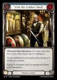 Visit the Golden Anvil - Part the Mistveil - Flesh and Blood TCG card