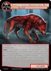 Romulus, Lyka's Partner Twin Wolf - Thoth of the Trinity - Force of Will card