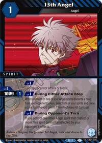 13th Angel - Collaboration Booster 01: Halo of Awakening - Battle Spirits Saga card