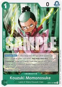 Kouzuki Momonosuke (Tournament Pack Vol. 7) - One Piece Promotion Cards - One Piece Card Game card